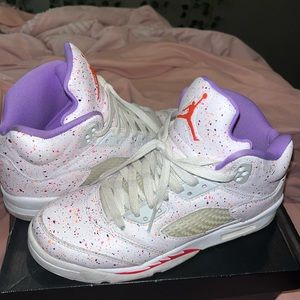 Multi color “ Easter “ Jordan 5’s